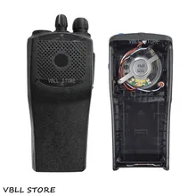 

VBLL PMLN4603 Black Walkie-talkie Front Housing Case Cover Kit with Speaker fit for Motorola PR400 EP450 Two Way Radio