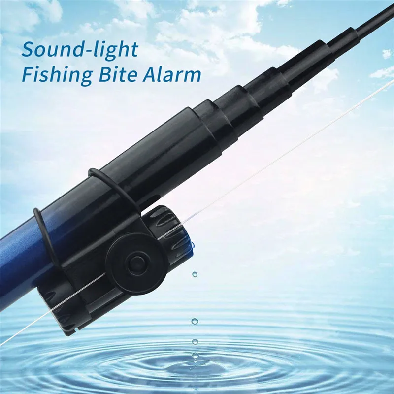 

High Quality Smart Fishing Bite Alarm Professional Audio Visual Alerts For Fishing Rod Fish Line Tackle Removable Tools#294089