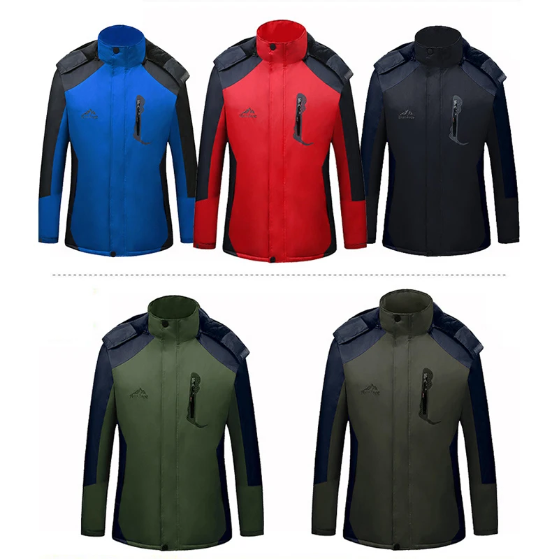 Hiking Down Jacket Couple Wear Snow Men Women Ski Suit Skiing Snowboard Costume Hooded Outdoor Climbing Cycling Fishing Jackets (6)