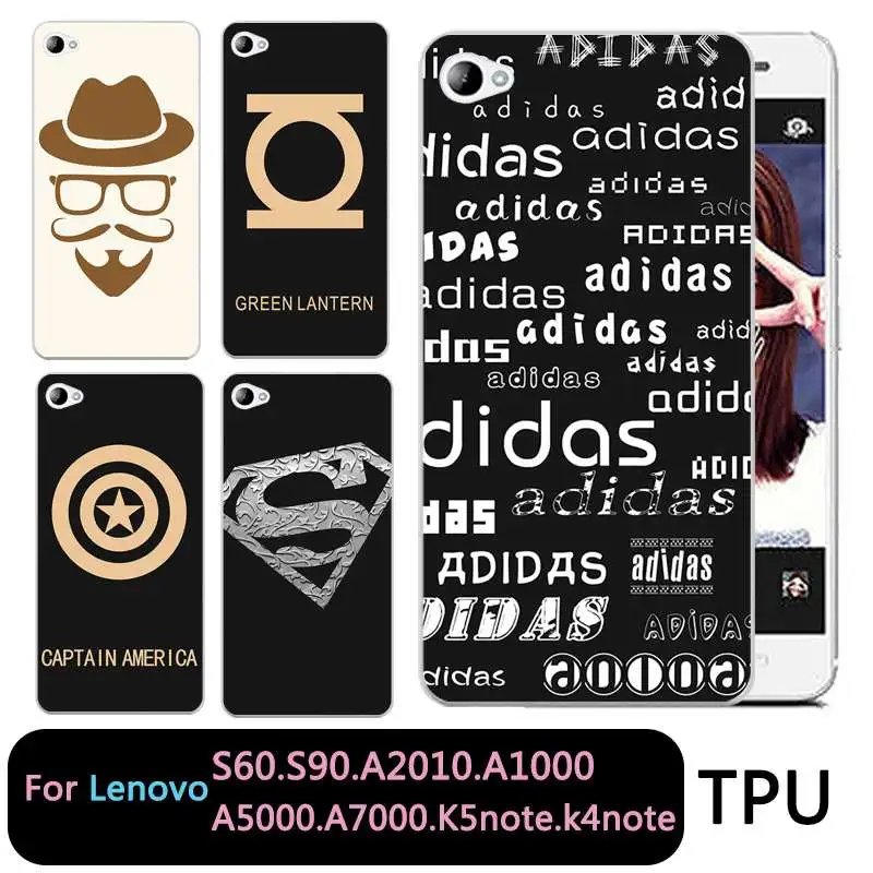 Qmswei Мягкий ТПУ Прозрачный чехол для телефона lenovo S60 S90 A2010 a1000 a5000 A7000 k5note k4note k3note
