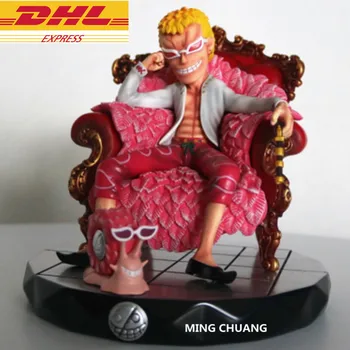 

ONE PIECE Statue Donquixote Doflamingo Bust QL Seven Warlords Of The Sea GK Action Figure Collectible Model Toy BOX D628