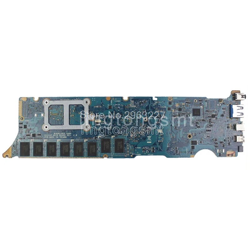 UX31A материнская плата REV4.1 i7 3537 4G память для For Asus UX31A2 ноутбука тест материнской