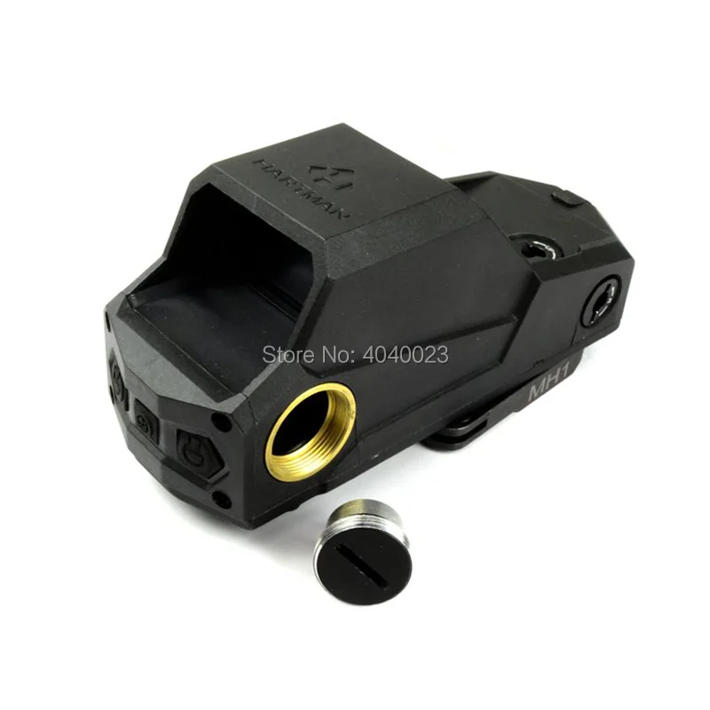 Тактический Hartman MH1 Red Dot Sight Reflex крупнейший полевой прицел с быстрым отсоединением и USB зарядным устройством с маркировкой черный