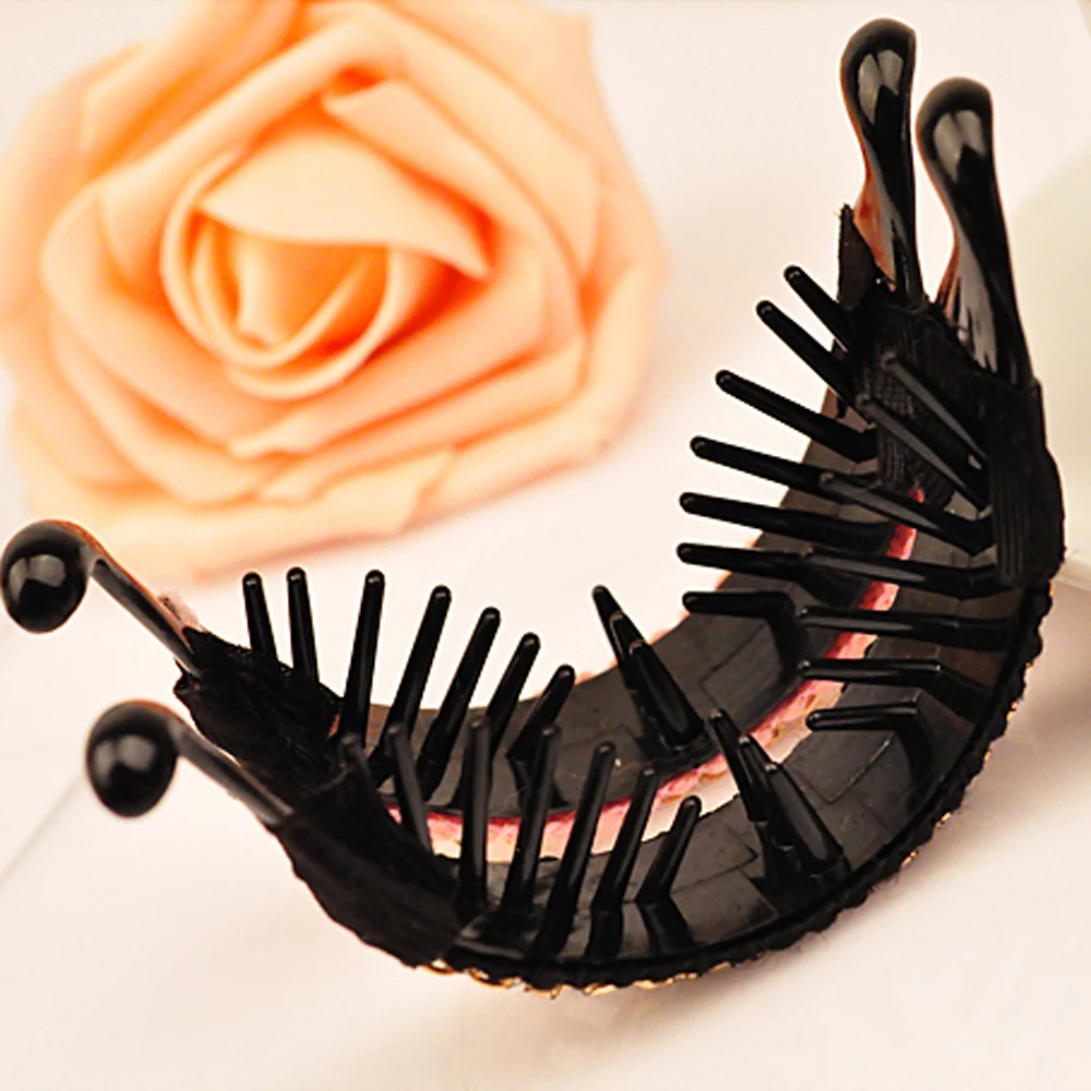 Women Hairdress Hair Clips Large Hairpins Cute Ties Banana Crabs Claws Ponytail Hold Clamp Hair Accessories Hair Clips for Women