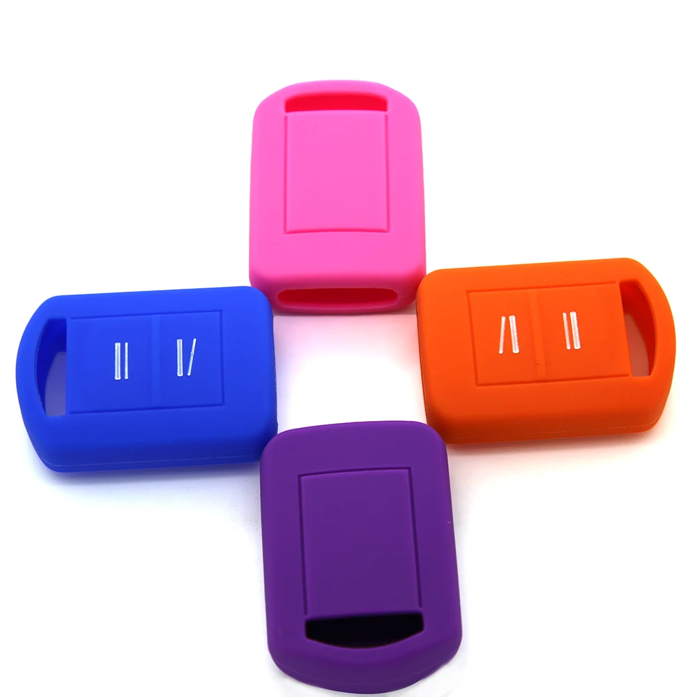 

High Quality Silicone Protective Car key Shell for Opel Vauxhall Corsa Agila Meriva Combo Silicone Car Key Cover Case