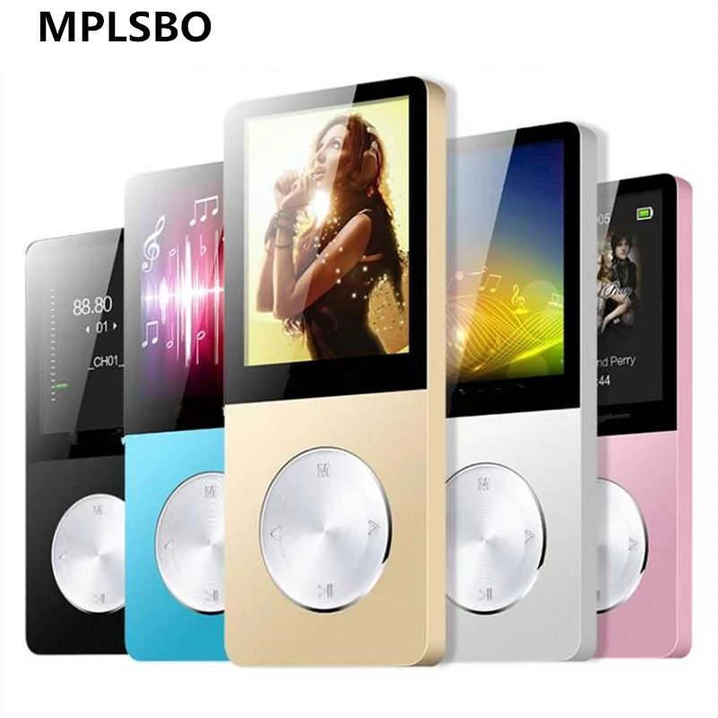 MPLSBO HiFi Металл MP4 плеер Встроенный динамик 16 ГБ 1,8 дюймов Экран может Поддержка 32 ГБ SD карты с видео сигнал тревоги FM Электронная книга