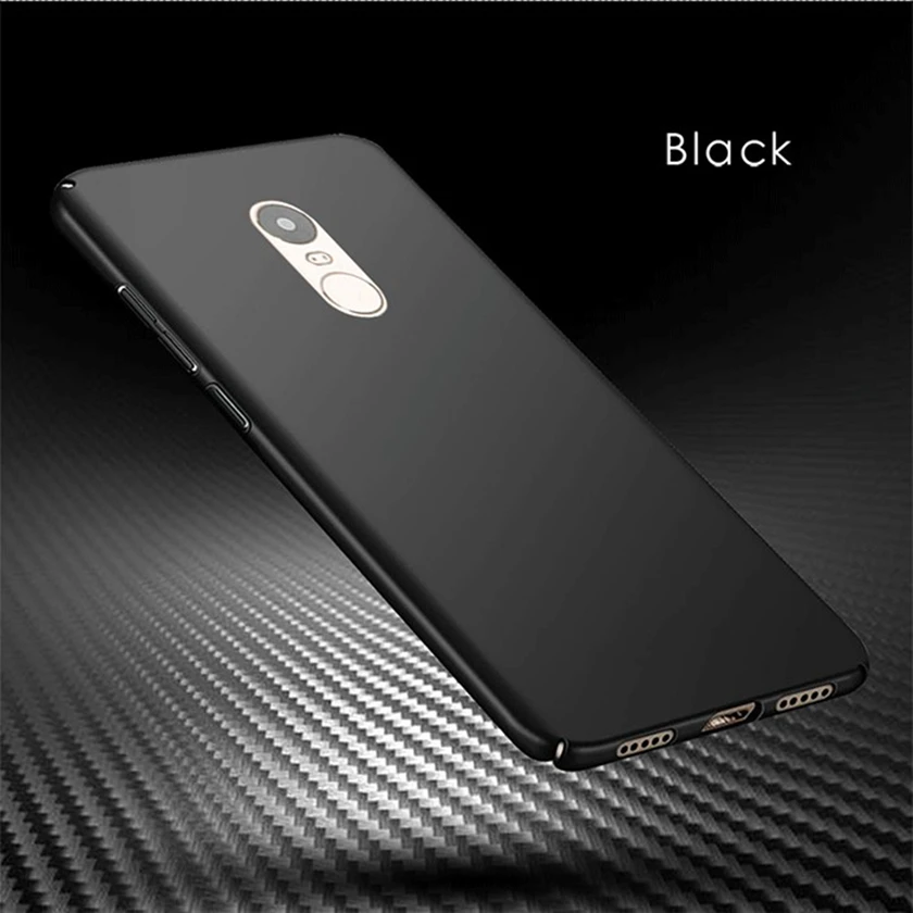 Жесткий пластиковый Чехол для Xiaomi Redmi Note 4X 5A 5X 3 Роскошный Матовый ультра тонкий