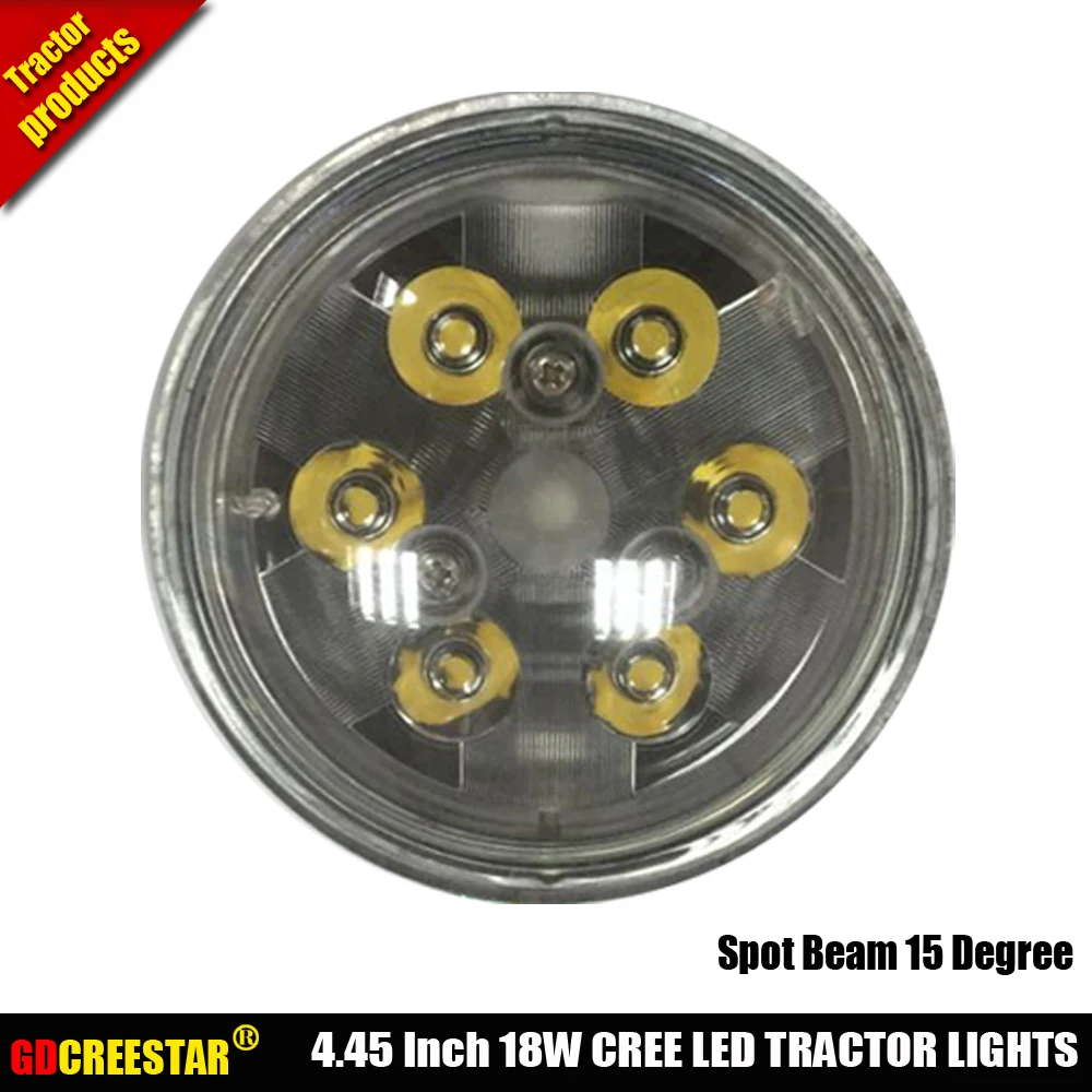 

PAR36 LED Spot Flood Trap Beam 12V 24V Tractor work Light Replace H4411 WL2116 Bulbs Round 4.5inch 18W led tractor lights x1pc