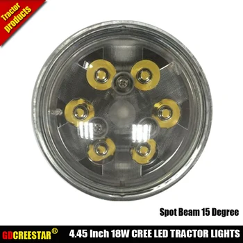 

PAR36 LED Spot Flood Trap Beam 12V 24V Tractor work Light Replace H4411 WL2116 Bulbs Round 4.5inch 18W led tractor lights x1pc