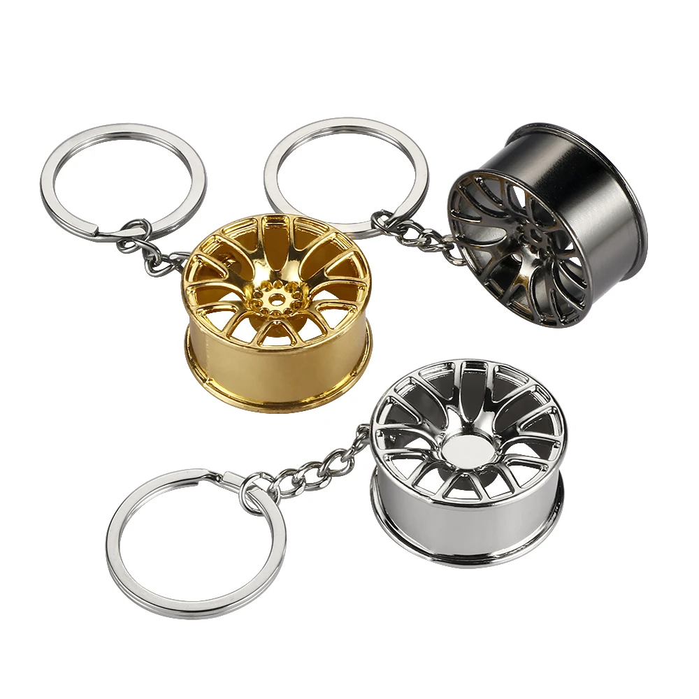 

Keychain Holder llaveros Car Key Ring Wheel Hub Styling for Opel astra g/h/j mokka insignia meriva antara for Hyundai ix35 i20