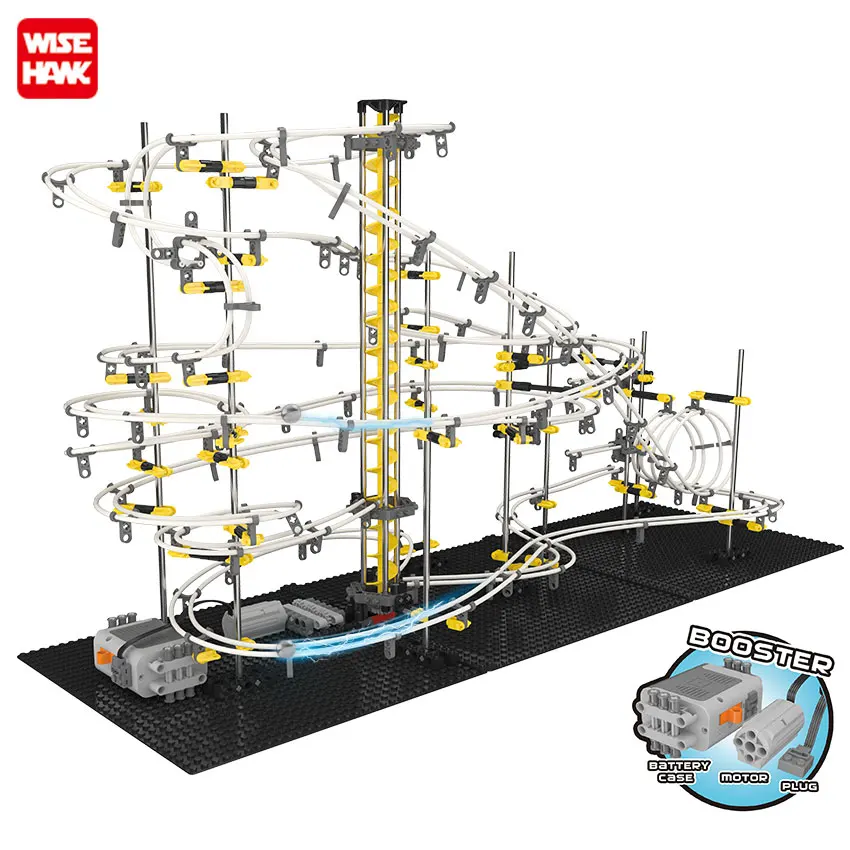 Модель Строительные наборы DIY Развивающие игрушки уровень Spacerail 1 2 3 4 стальные мраморные американские горки космическая основа для взрослых подарок для детей