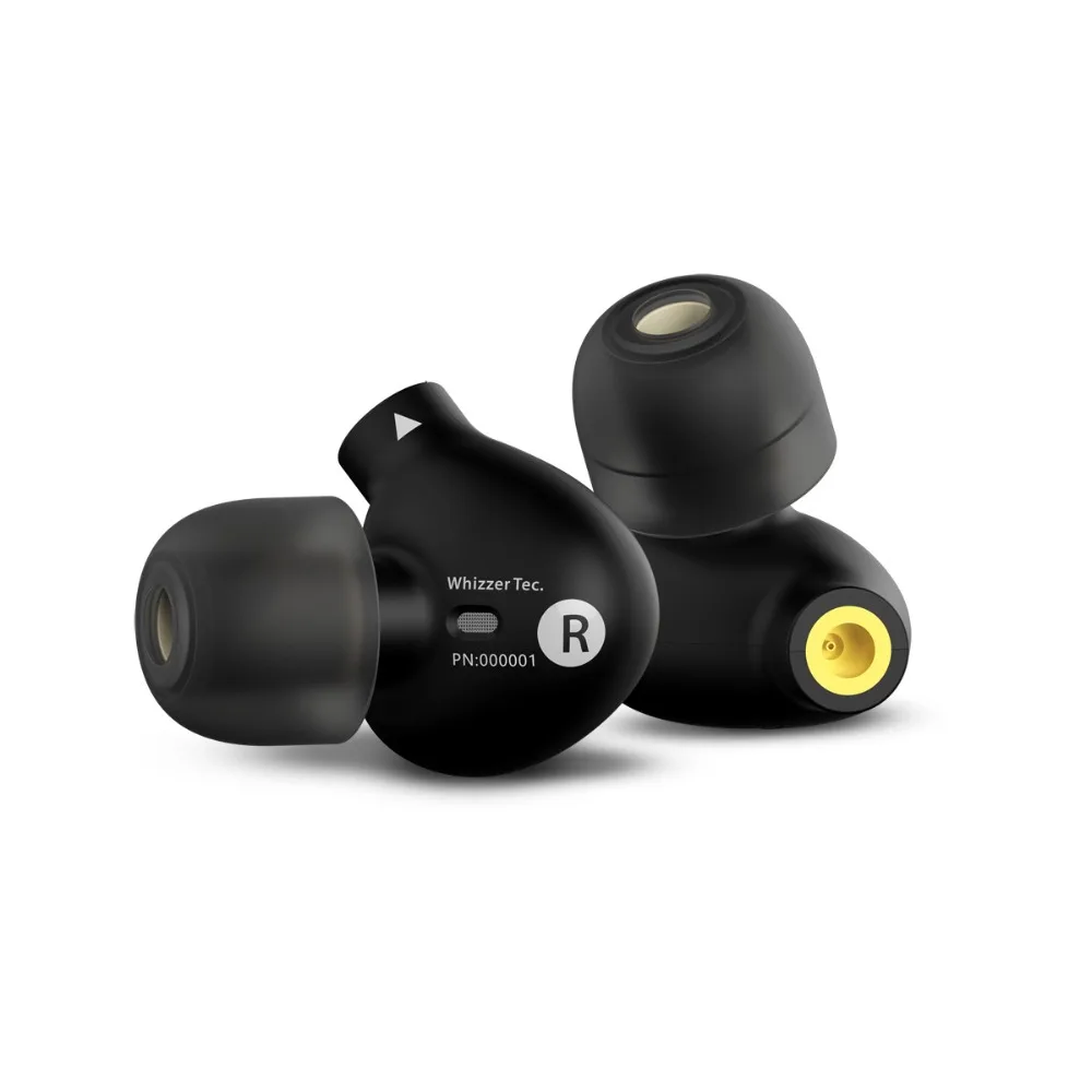 

Newest Whizzer Haydn A15 Pro A15pro In Ear Earphone HIFI Metal Earphone Headset Balanced Sound With MMCX Dedicated Cable Black