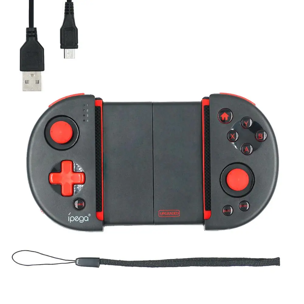 

iPega PG-9087S Red Knight Telescopic for Bluetooth Gamer Controller Stand Joystick for Smartphone for Android/Windows PC