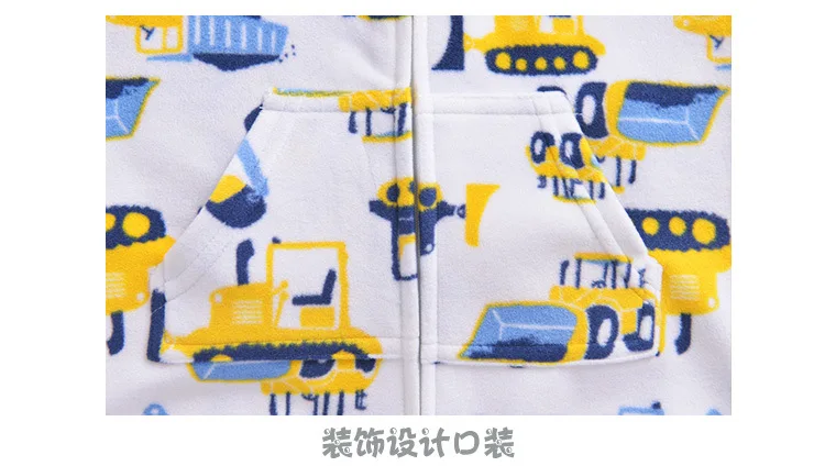 Baby Bodysuits medium Baby clothes boys pajamas outwear boy Camouflage zipper jumpsuit fleece winter pajamas warm baby girl romper newborn baby stuff Cute Infant Baby Girls Romper