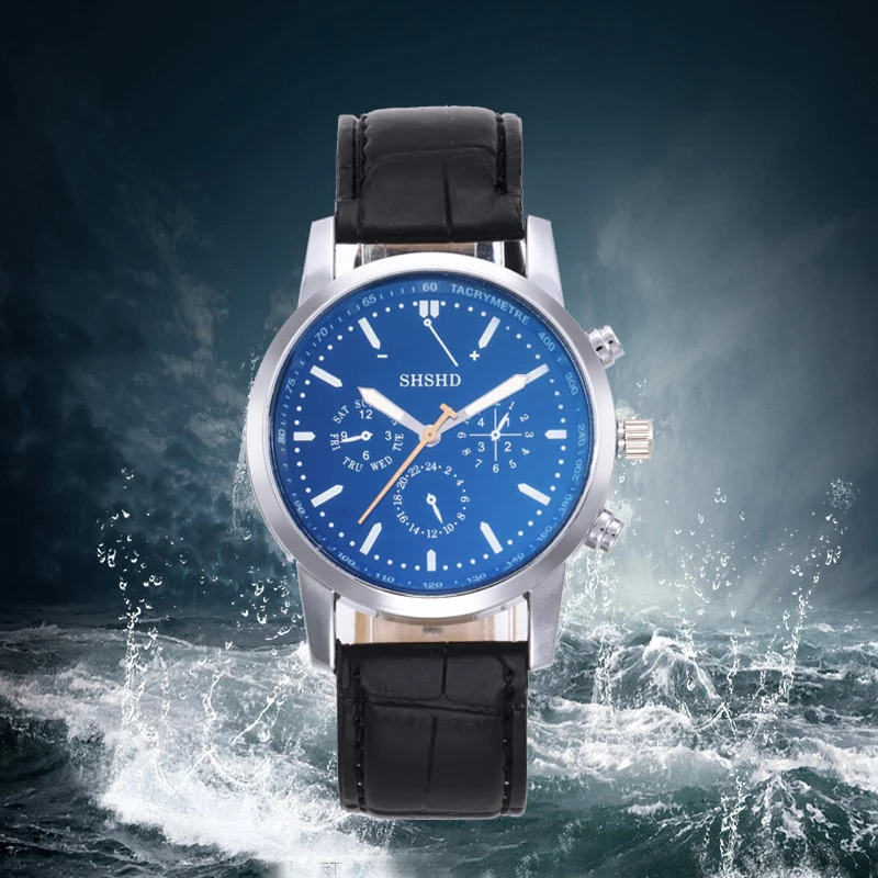 

Limited Edition Good Quality Couples Watches For Lovers Men and Women Unisex Watch Three Eyes Simple Fashion sweetheart Watch
