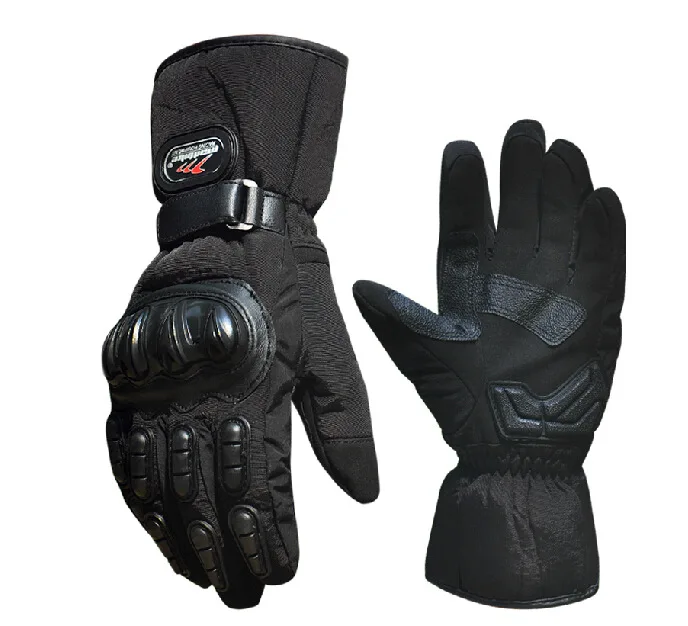 

Winter Waterproof Tactical Gloves, Touch Screen Camouflage Genuine Leather Keep Warm Outdoor Sport Ski Windproof Army Men Gloves