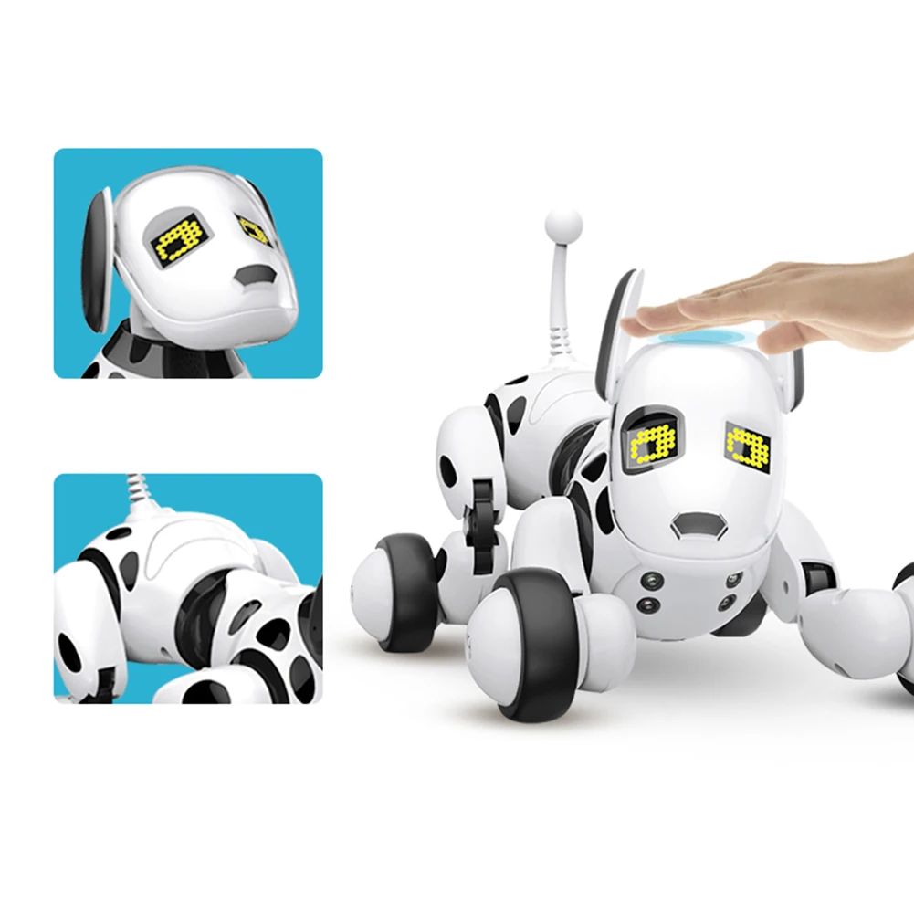Беспроводной пульт дистанционного управления Интеллектуальный робот собака Детские умные говорящие игрушки собака Робот электронная игрушка питомец подарок на день рождения в коробке