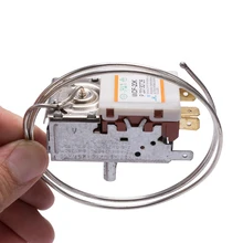 70 см термостат для холодильника, 3 штифта, металлический шнур, морозильная камера, регулятор температуры, переключатель, 3 ноги, холодильник, охлаждение, морозильная камера, запчасти WDF20