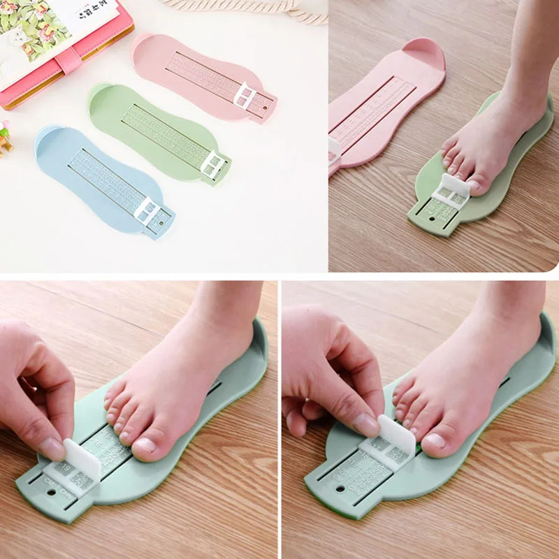

Baby Feet Measure Kid Shoes Size Measuring Ruler Infant Foot Measure Props Gauge Tool Educational Toys For Children