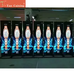 SMD P2 P2.5 P3 Крытый полноцветный светодиодная картина напольная подставка цифровых носителях рекламы точечно-матричный Высокое разрешение