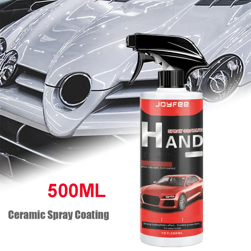  Car Ceramic Spray Coating Polishing Spray Sealant Top Coat Quick Nano-Coating 500ML Coat Ceramic Wa