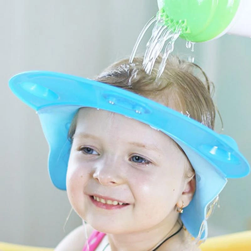 シャワーキャップ子供子ゴムシャンプー帽子調整可能な赤ちゃん子供シャワーキャップ防ぐシャンプーキャップ入浴髪シールド Shampoo Cap Children Shower Capshampoo Hat Aliexpress