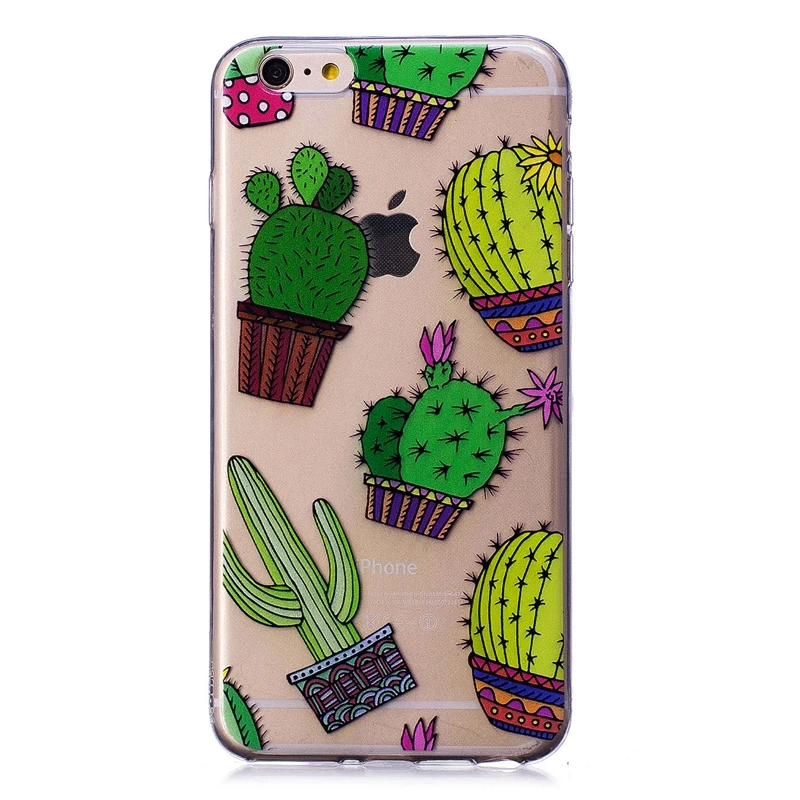 

Soft TPU Case For iPhone 6 Plus 6S Plus Case Clear Silicone Back Phone Cover Case for iPhone 6 Plus 6S Plus Coque Capinha