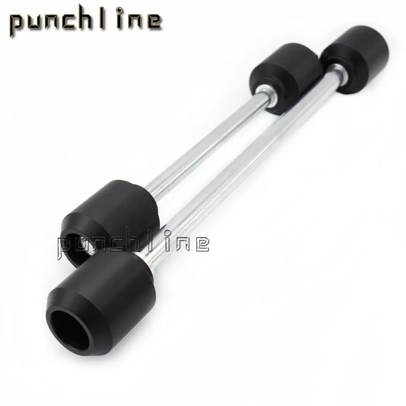 

For KAWASAKI Versys X250 VersysX250 Versys X300 VersysX300 2017 Motorcycle Front & Rear Axle Fork Crash Sliders Wheel Protector