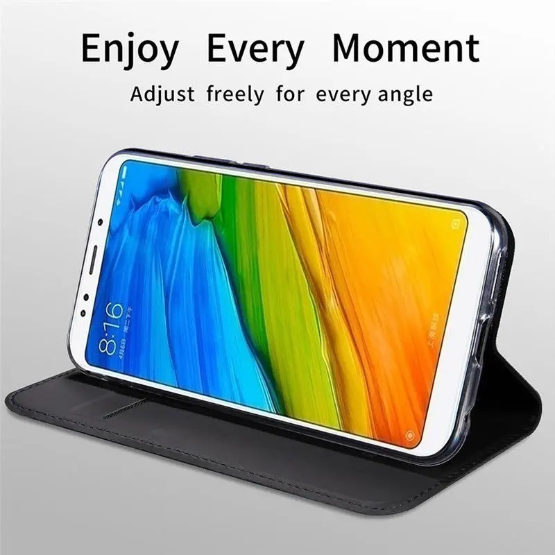Магнитный кожаный чехол книжка для телефона Xiaomi Mi Note 10 Lite 9T A3 A2 Redmi 9 9s 8T 8 Pro 7 7A 8A 9A 9C