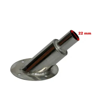 

Exhaust hull diameter 22mm for webasto Eberspacher parking heater used one boat marine ship ect