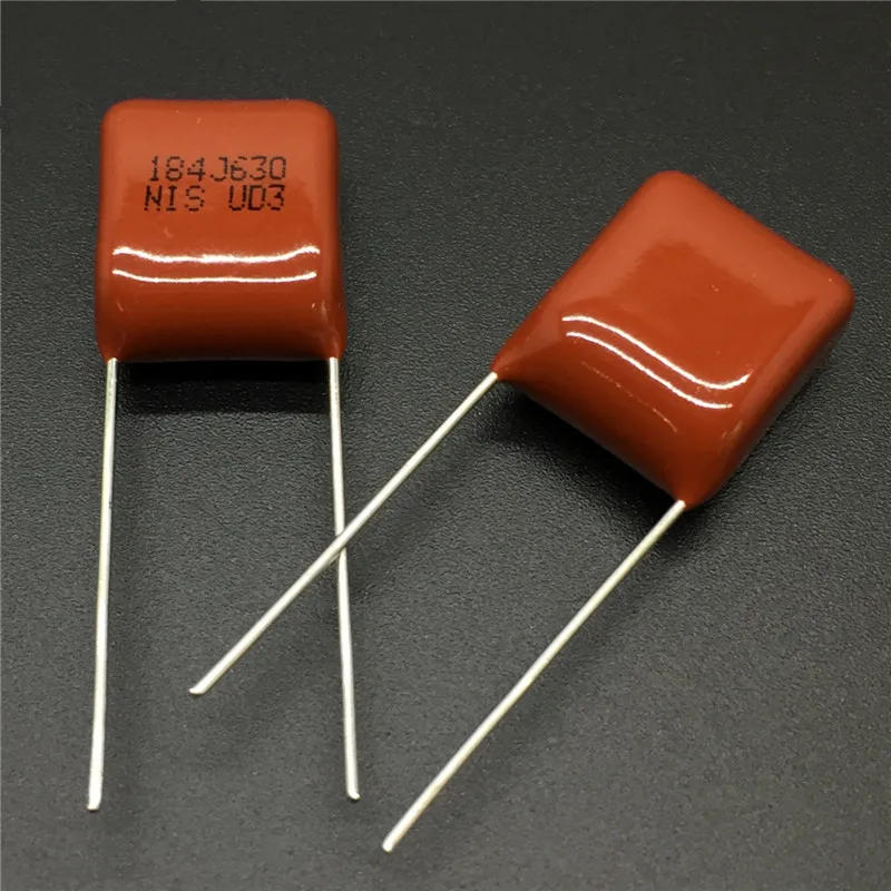 0.56uF 560nF 250V Red Polyester Capacitors 564-10pcs