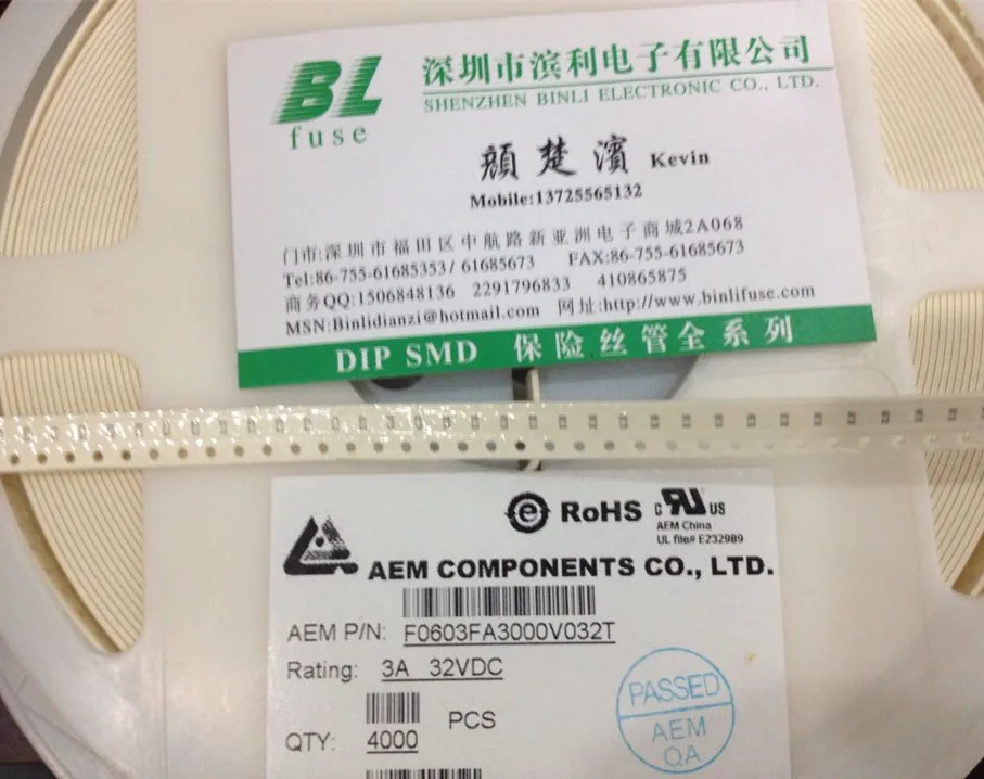 

0603FT0.5A current 500ma 50V 0603 Fusing Fuse