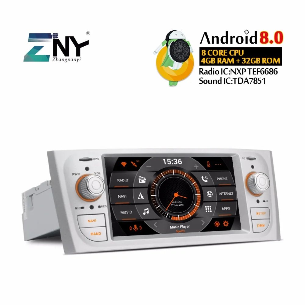 Android Car Stereo Auto Radio For Grande Punto Linea 2007 2012 1 Din FM