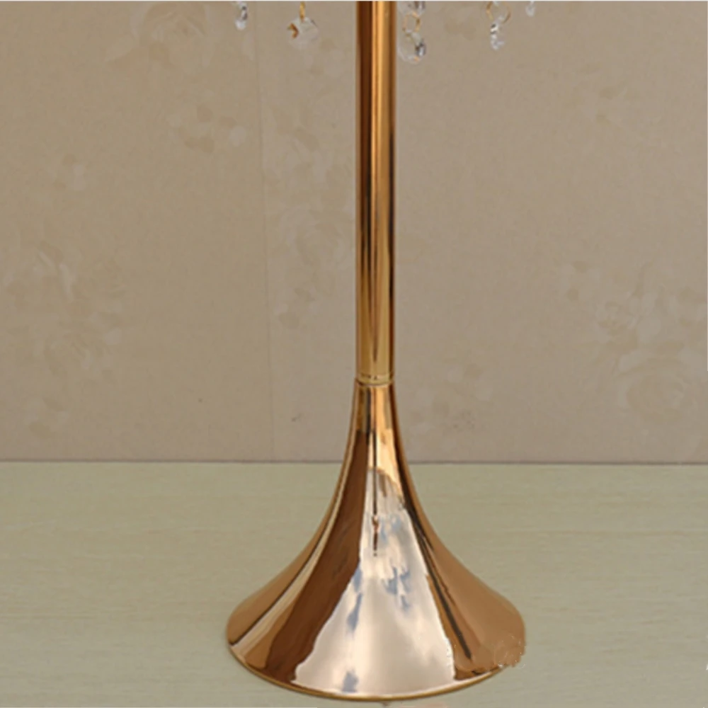 Подсвечник высотой 60 см акриловые хрустальные свадебные Настольные Свечи