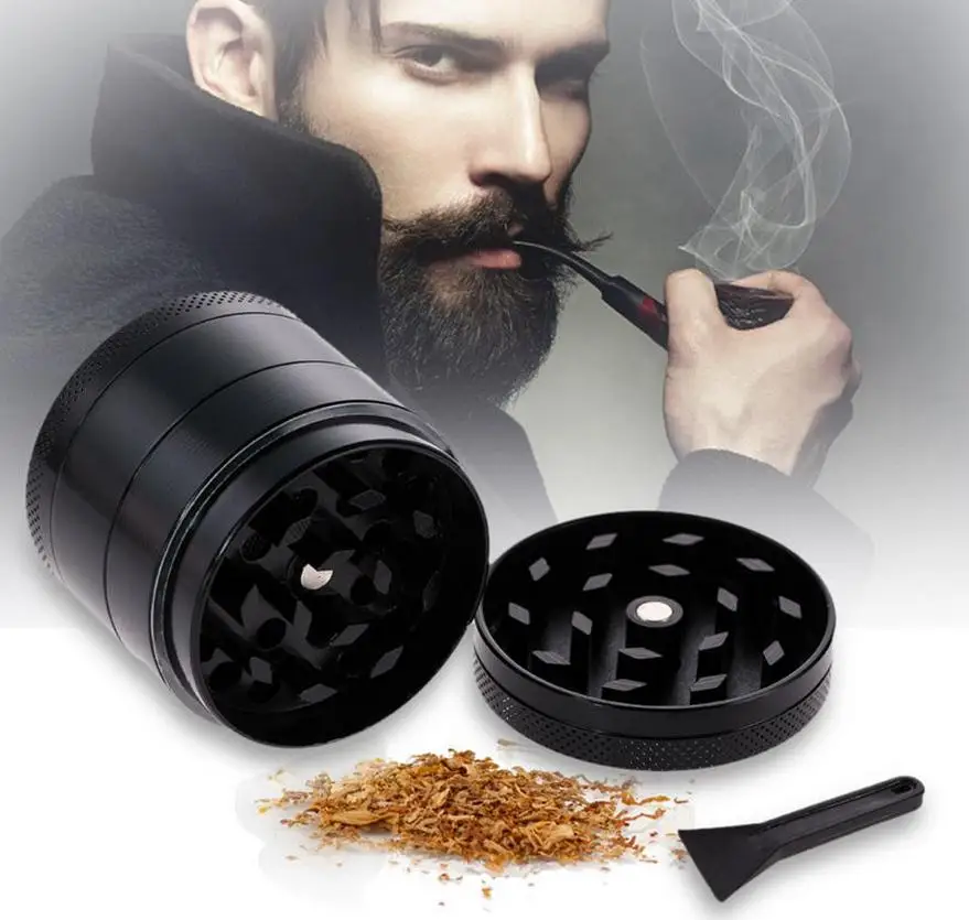 Mini Herb Grinder Metal Crusher Smoking Accessories 4 Layers Alloy