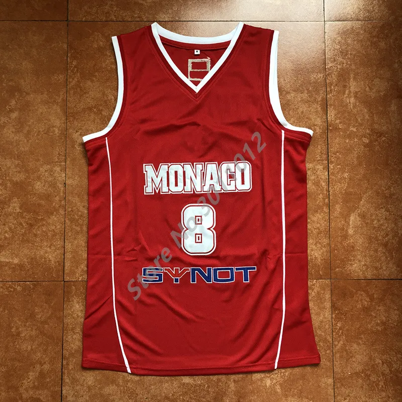 2018 Новый #8 SERGIY GLADYR MONACO возврат Баскетбол Джерси все размеры прошитой | Спорт и