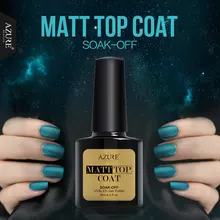 Azure 8ML Matte Top Coat Gel Nail Polish Long Lasting Matt Effect Top Coat Gel Polish