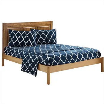 

4Pcs Sheet Cover Set 1Pc Fitted Bed Sheet 1Pc Flat Bed Sheet And 2Pcs Pillowcase