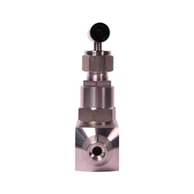 Игольчатый клапан высокого давления из нержавеющей стали для стыковой сварки высокотемпературный Тип Шва игольчатый клапан 3/"-1" дюймов 12 мм-28 мм