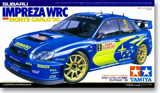 

Subaru Imparez WRC Monte Carlo 2005 1/24 Car Model 24281