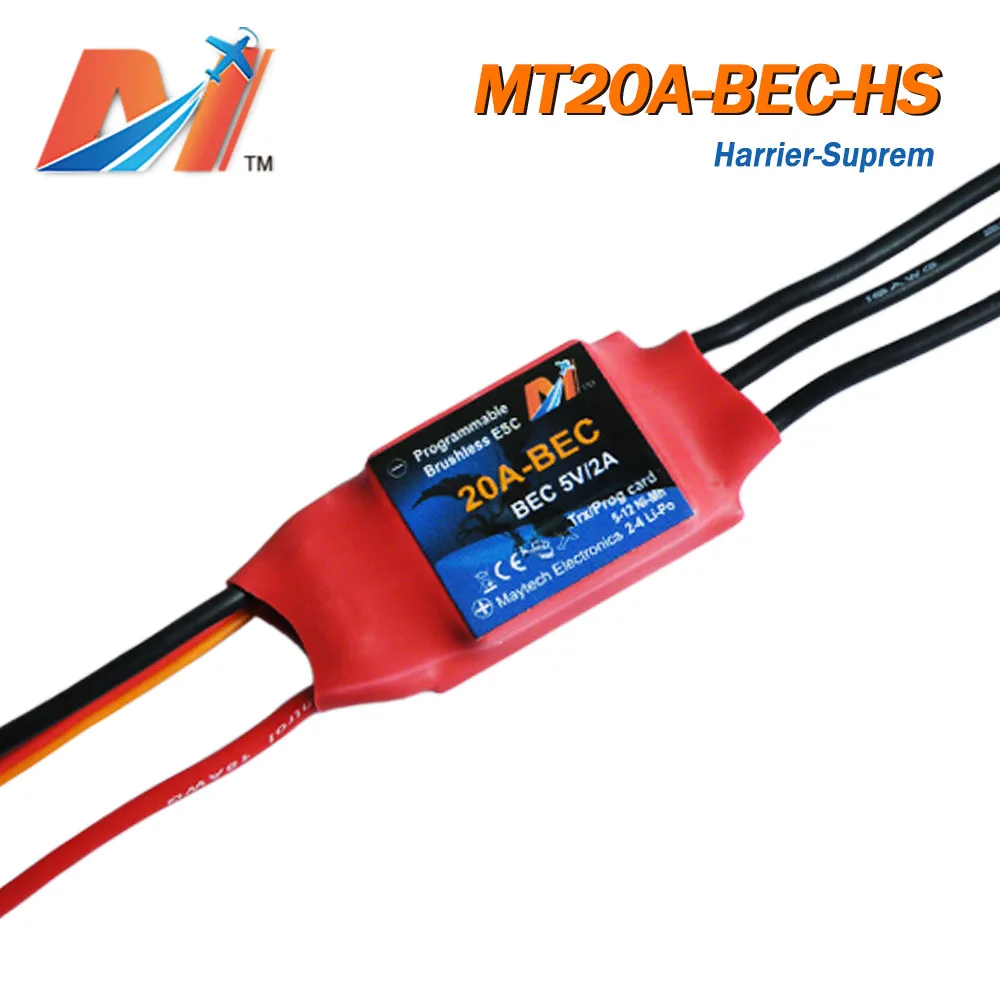 Maytech распродажа HS Тип ESC 20A контроль скорости с BEC для Квадрокоптер ротор Воздушный