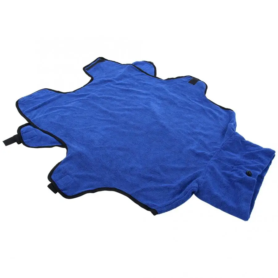 Полотенце для домашних животных Pet Kitten полотенце s сверхтонкое волокно синий банный халат для животных мягкий супер впитывающий роскошно сушильное полотенце халат для собак мягкий