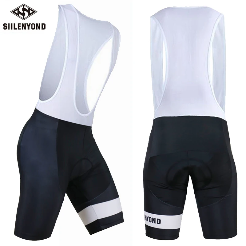 

Siilenyond Men Cycling Shorts 2019 MTB Bike Bicycle 3D Padded Bib Short Quick Dry MTB Shorts Mens Elastic Bicycle Shorts Pants