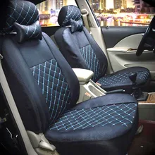 Di lusso Auto Seat Covers Caso interno per Seggiolino auto per bmw e46 kia peugeot 308 geely lada vw golf 5 7 honda civic toyota corolla