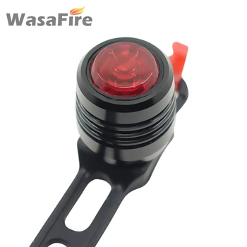 

New Arrival USB Rechargeable Bike Light Bicycle Front Rear Tail Helmet Red Flash Lights 3 Modes Cycling Safety Warning LED Lamp