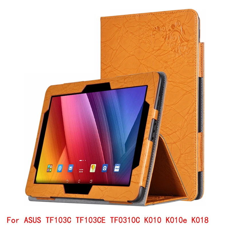 

PU Magnet Leather Case Stand For ASUS Transformer Pad TF103C TF103CE TF0310C K010 K010E K018 Case for tablet Protective Shell