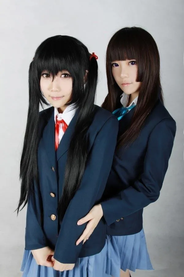 К он! Карнавальный костюм Yui Hirasawa Mio Akiyama Tsumugi Kotobuki Ritsu Tainaka Azusa Nakano|cosplay costumes com|costume