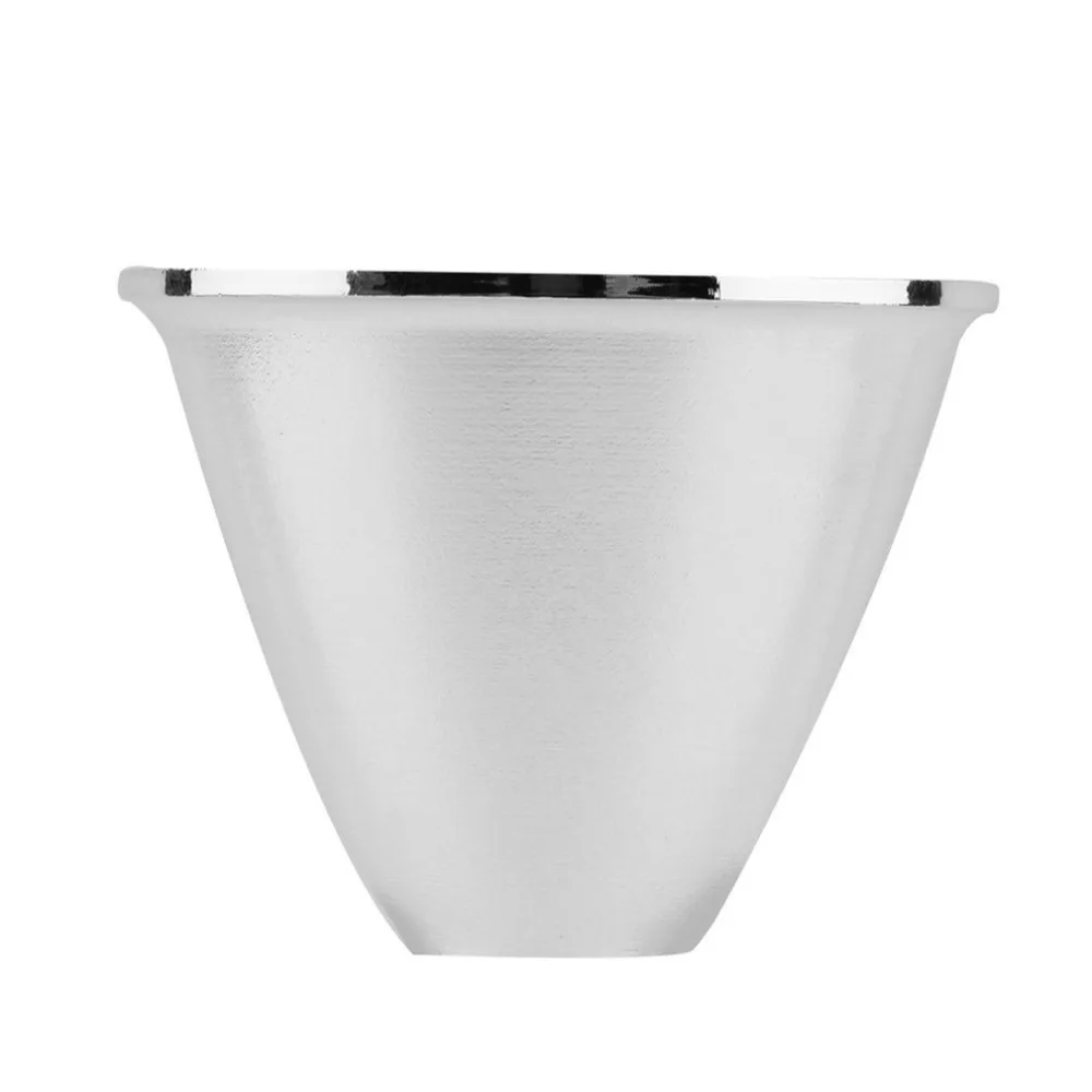 Сменный пластиковый отражатель, чашка, абажур, алюминий, серебро, для C8 XM-L, светодиодный светильник фонарь, сделай сам, светильник, легко установить