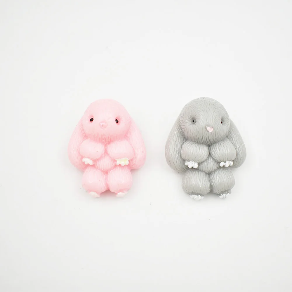 

12PCS Resin The Dead Rabbit Snap Button Jewelry Charms Fit 18MM Snap Bracelate For Jewelry DIY Accessories