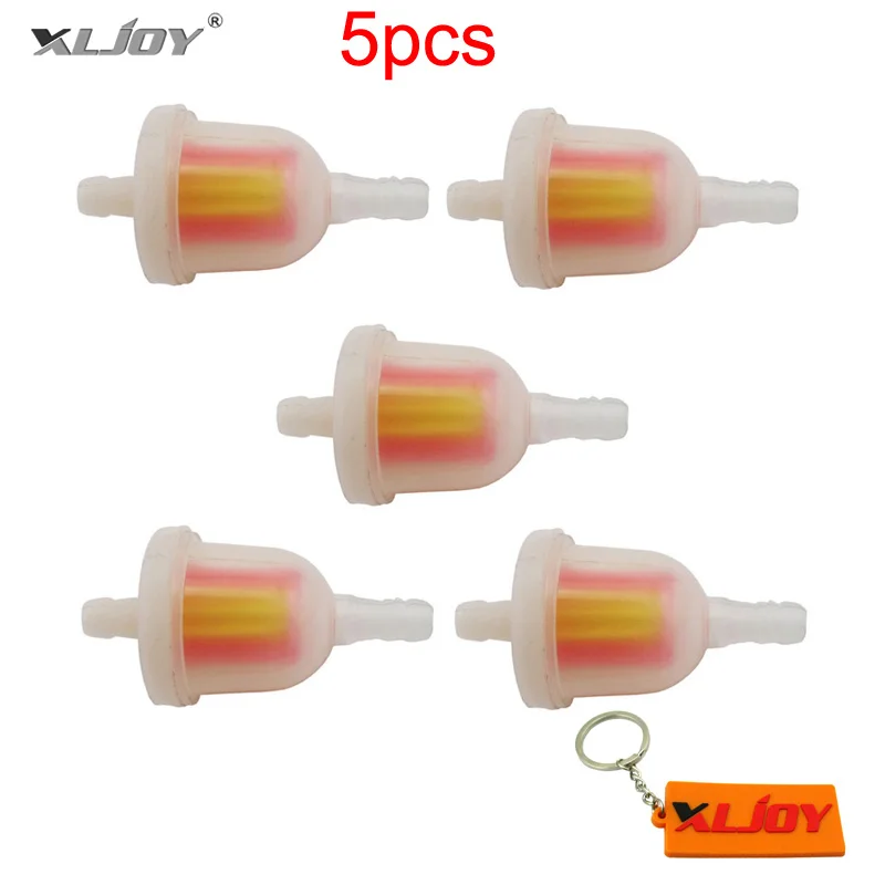 XLJOY 5x Gas Fuel Filter For Pit Dirt Motor Bike ATV Quad Go Kart Buggy Pocket Moped Scooter Motorcycle Mini Moto | Автомобили и